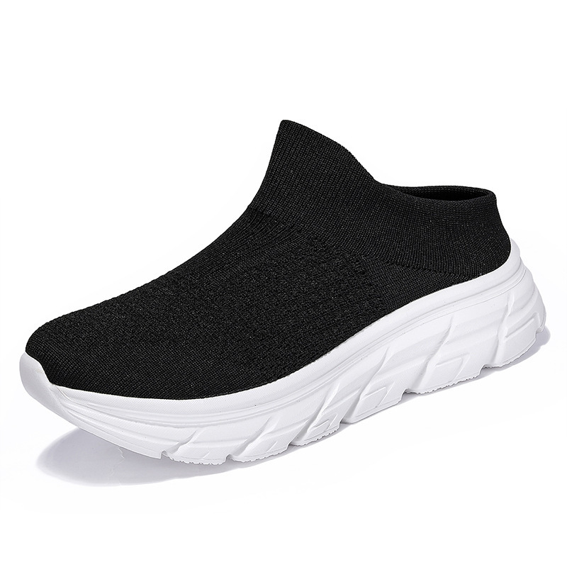 Mules Deportivos para Hombre Talla 46-47 de Tejido Volador y MD Transpirable para Ocio