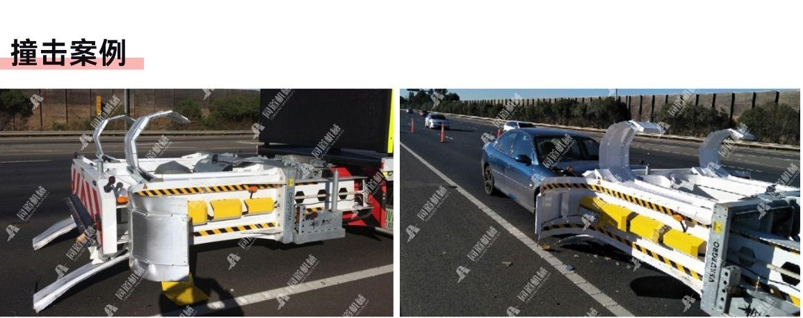 New Generation Yellow Label 12 Ton 100K Anti-Collision Buffer Car Conforms to the Latest Test Standards Highway Dedicated Security