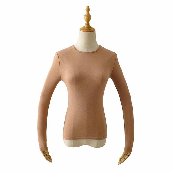 Demi-season solid color base body-friendly fitted sexy multicoloured…