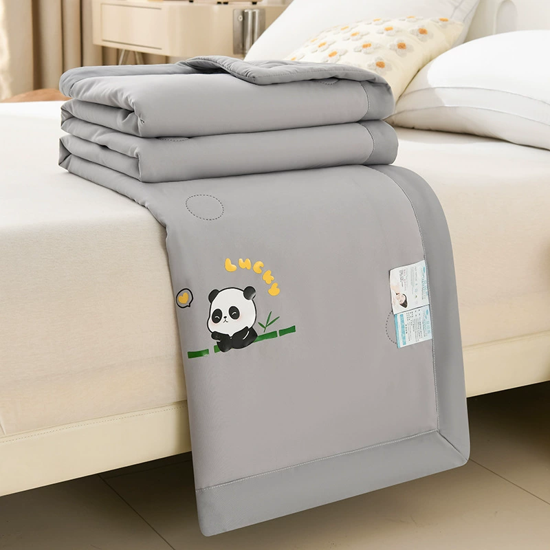 Новое летнее одеяло из стираного хлопка класса А, моющееся, стильное двустороннее одеяло, одеяло для одного человека для кондиционирования, дышащее летнее одеяло.