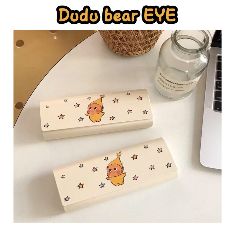Ins-Style Cute Star-Shaped Magnetic Glasses Case, Portable and Stylish, Lightweight Sunglasses Storage