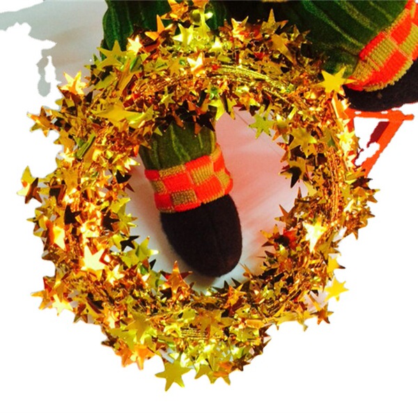 Christmas star vine barci tape flower ribbon decoration decoration…