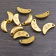 Metal Crafts Alloy Feng Shui Small Ornaments Yuan Bao Gourd Small Gold Strip Temple Shrine Festive Decorations