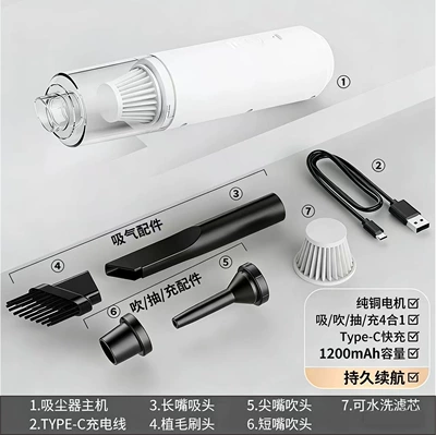 car and home use mini – Tozsoranlar - yt-2054-b-white-model-74v2400mah