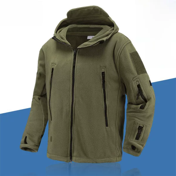 A generation of TAD shark skin soft shell outdoor warm liner fleece clothing men's cold-proof charge clothing wind hat clothing