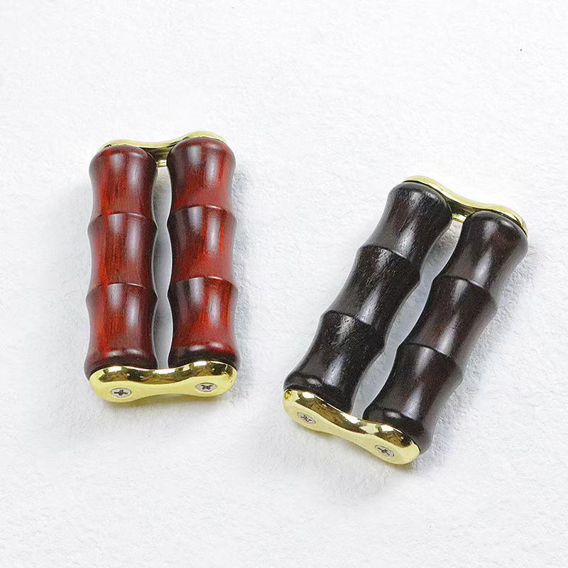 批发紫檀木乌木手部按摩器手部疏通经脉络滚轮式按摩解压手把件|undefined