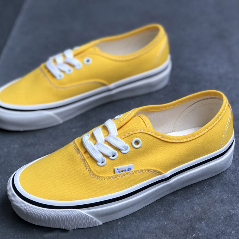 純粋なオリジナル Vans キャンバスシューズロートップレースアップレトロスケートボードシューズカップルカジュアルスポーツシューズキャンパススリッポントレンディな靴|undefined