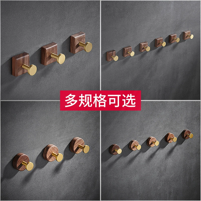 Пожертвование одной отдельной независимой крючки, ретро solid wood висячий крючок для спальни дверь за крыльцом, крючок крючок hookwood