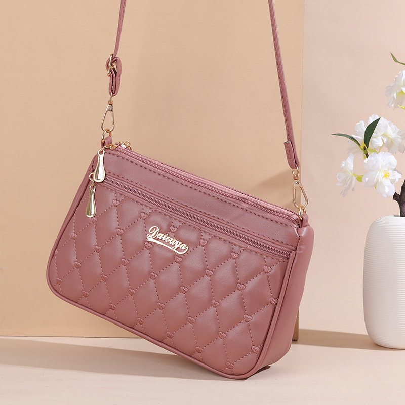 Cross-Border Daiouya 2024 New Embroidered Crossbody Bag Hot-Selling Crossbody Bag for Middle-Aged Moms Factory Direct Sale