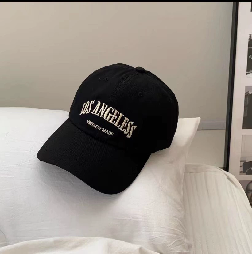  Universal Baseball Cap, Unisex Adjustable 56–58 cm, Water-Washed Style, 7.5 cm Brim