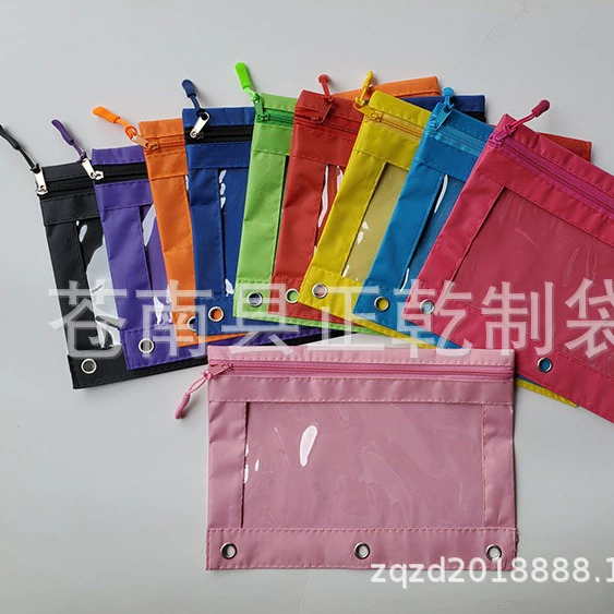 Pencil case, pendant with zipper for documents