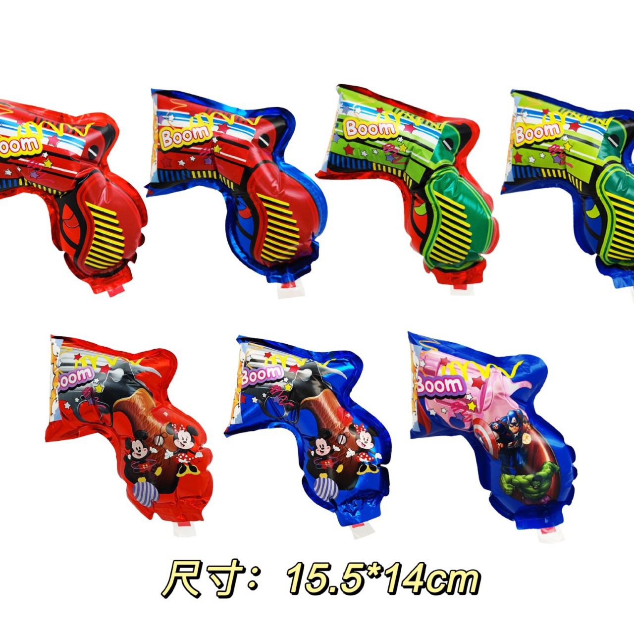 Pistola inflable creativa para fiestas, lanzador de confeti y ambiente