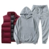 Wine red+gray