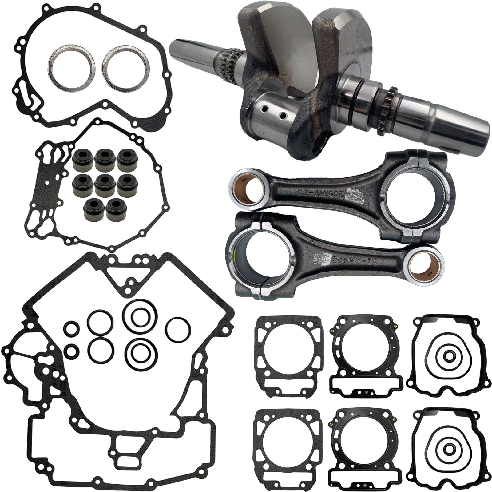 Atv1000 Crankshaft Suitable for Brp1000 Bombardier 1000 Crankshaft Assembly Gasket Crankshaft Connecting Rod