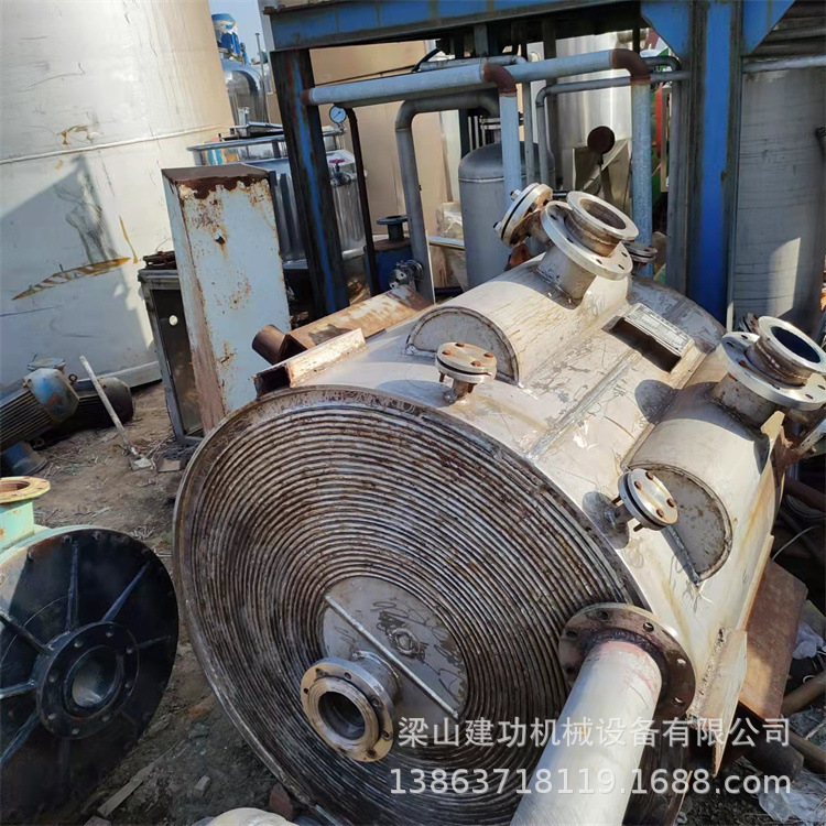 二手多规格螺旋板式换热器 不锈钢换热器 列管冷却板式交换器