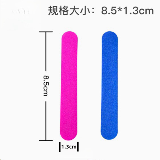Lima de uñas de doble cara, para manicuría