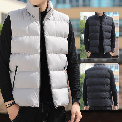 El nuevo impulso principal es la venta caliente de ropa acolchada de algodón y ropa acolchada de algodón para hombres convencionales en otoño e invierno.