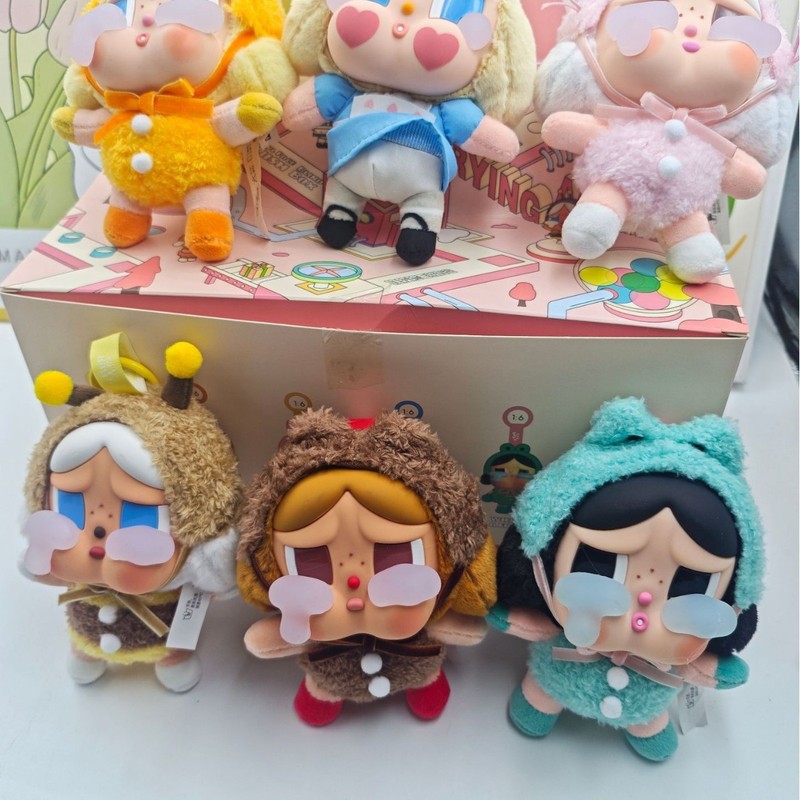 CRYBABY ティアーズファクトリー シリーズ ビニールフェイスぬいぐるみ ブラインドボックス トレンドペンダント 周辺機器 Douyin Xiaohong|undefined