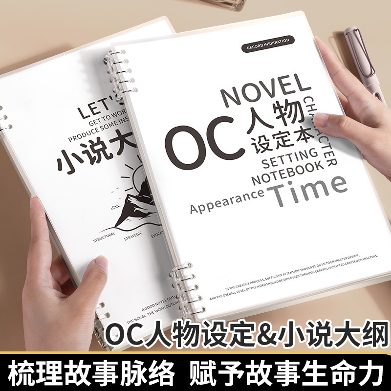 Character Setting Book Oc Special Loose-Leaf Paper Comic Film Animation Storyboard Novel Writing Outline Creation Framework