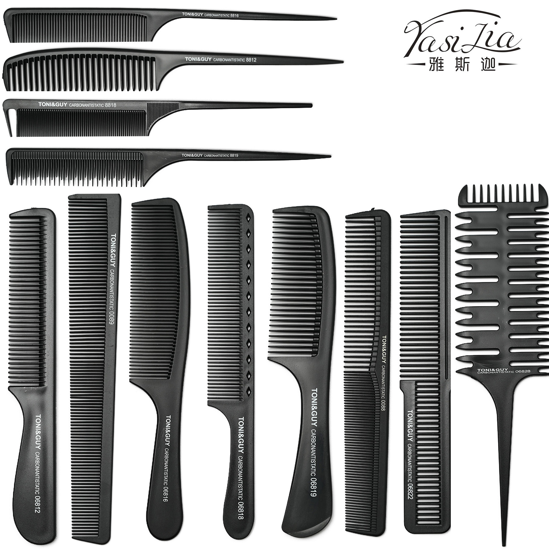 Fabricantes al por mayor de comercio exterior delgado corte de pelo de acero al carbono peinado de cola de punta transfronteriza venta caliente peinado de cabello de hombre