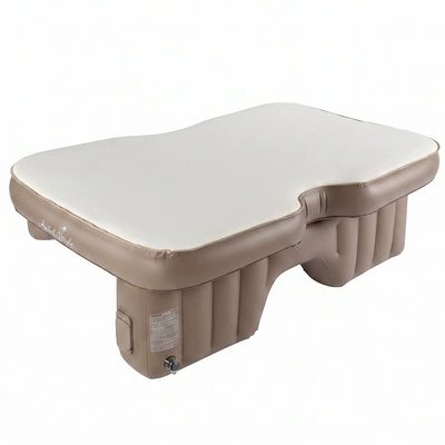 rear seat leveling inflatable foam: Vehicle-mounted inflatable bed