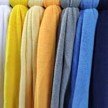 【工廠直供...現貨】250克重白色雙面珊瑚絨服裝玩具家紡絨布面料