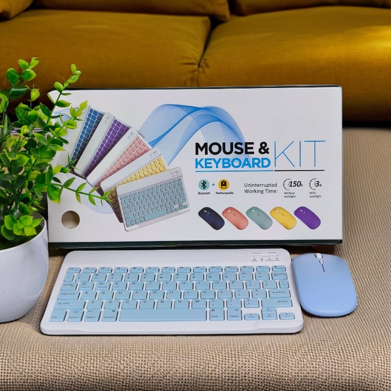 10.1寸平板手机专用键盘无线连接蓝牙键盘鼠标套装