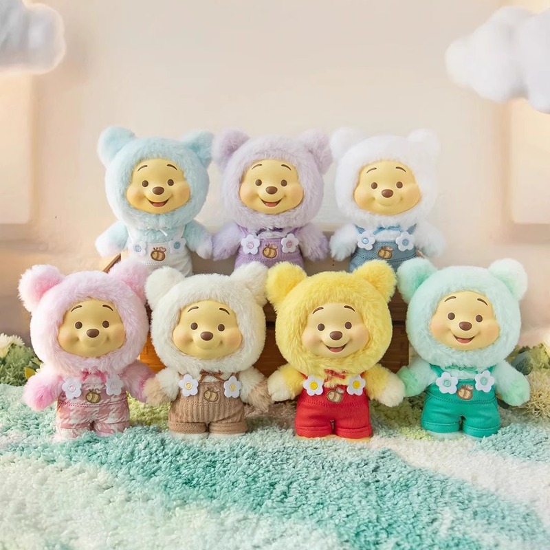 現物TOPTOY熊winniブーブーキャンディーエナメルシリーズぬいぐるみかわいい新年プレゼント|undefined