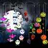 Decorations, LED props, pumpkin lantern solar-powered for gazebo, suitable for import, halloween