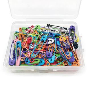 Metal Colored Pins and Paper Clips for Fixing Clothes, Household Decorative Small Pins and Buckles