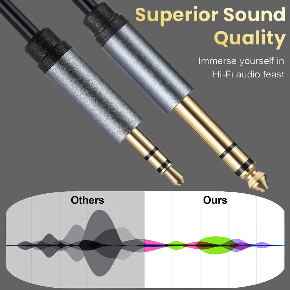 Guitar, three dimensional equipment, 3.5mm, 6.35mm, sound system 3