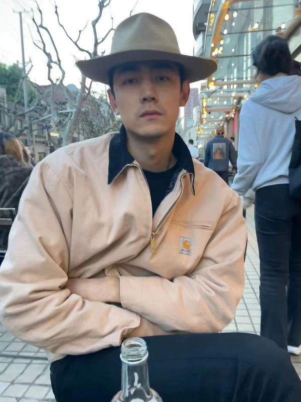 In Stock Carharrt Detroit Heavy-Duty Workwear Canvas Jacket Casual Jacket for Men and Women Wear-Resistant