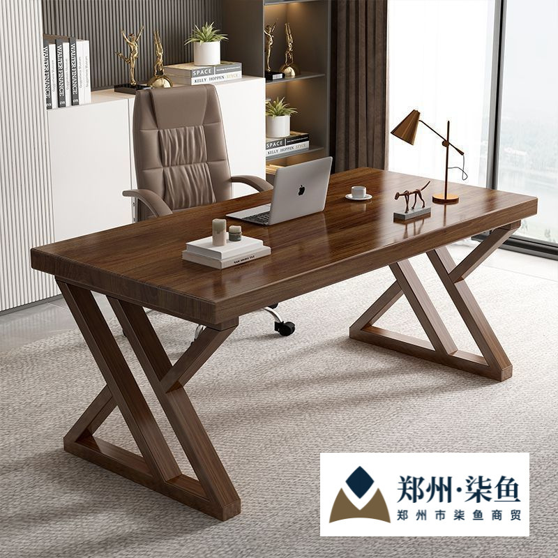 All Solid Wood Desktop Computer Table Ultra-Thick Home Desk Study Table Calligraphy Table Office Desk Writing Table