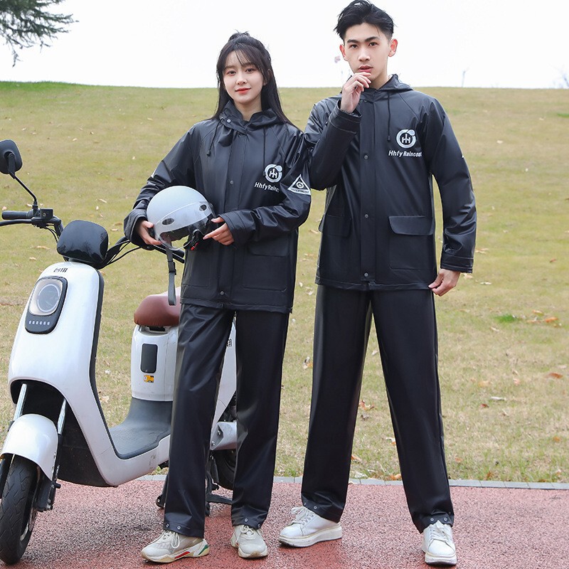 Raincoat rain pants suit men's take-out rider motorcycle electric car full body rainproof female waterproof split raincoat adult Raincoat rain pants suit men's take-out rider motorcycle electric car full body rainproof female waterproof split raincoat adult
