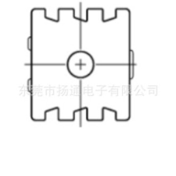 -B66基座磁环底座磁环底座电感底座BASE变压器现货骨架