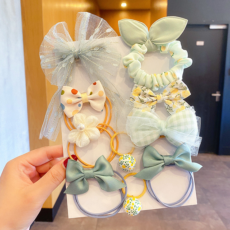 Nueva cuerda de cabello para niñas tocado arco 2024 correa de correa para niños elástica buena correa de correa adorable anillo de cabello al por mayor