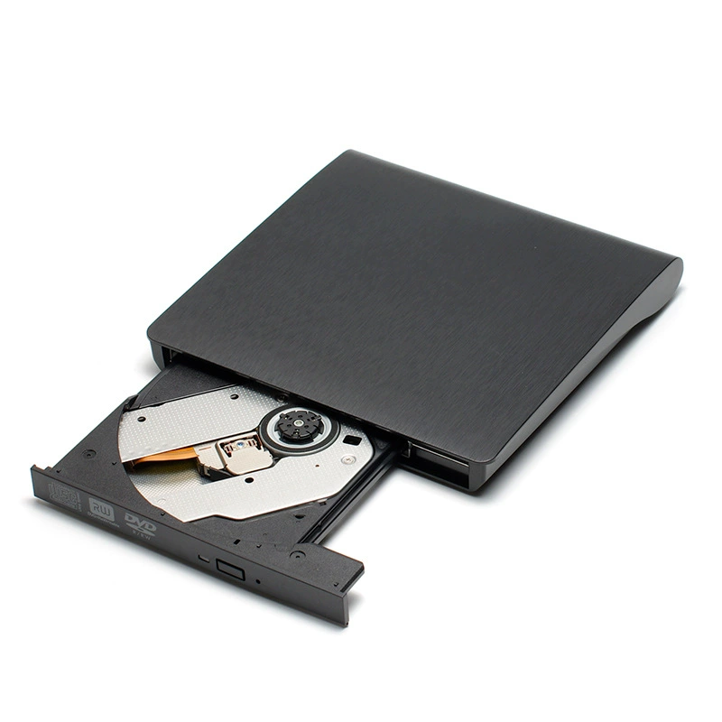 Внешний оптический привод (Ritz) USB 3.0/2.0, тонкий DVD±RW, покрытие под металлик, 9.5/12.7 мм