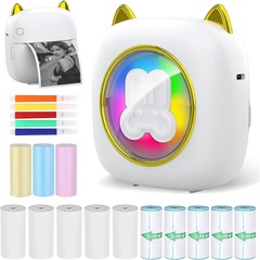 Cross-border best-selling portable printer small home use inkless printing student error correction sticker label printer