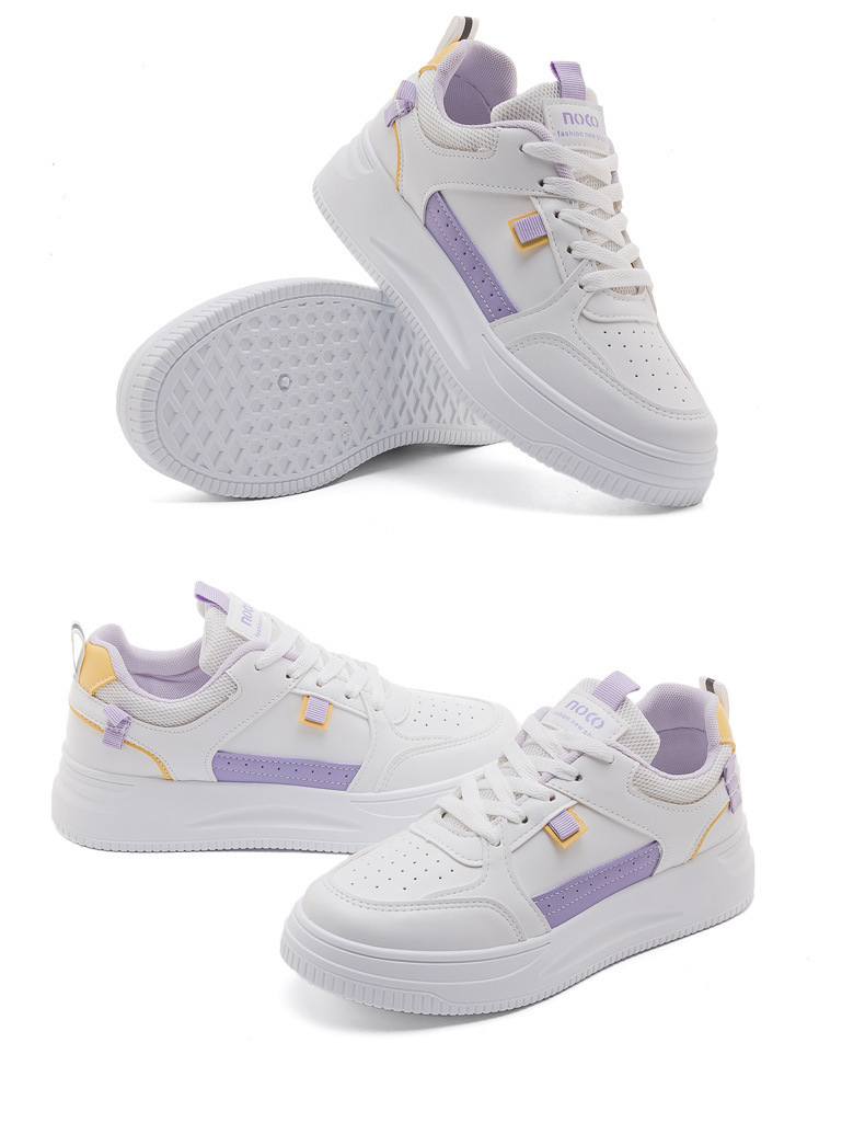 Neue Damen-Sneaker für den Außenhandel, vielseitig, weich und bequem, dicke Sohle, Frühling und Herbst, hochwertige Freizeitschuhe_voghion.com