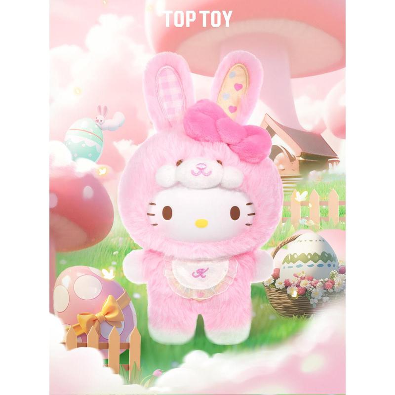 正版toptoy三丽鸥搪胶毛绒三代兔系列潮玩手办公仔礼物|undefined