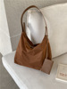 Advanced capacious nylon one-shoulder bag for leisure, Korean style, high-end