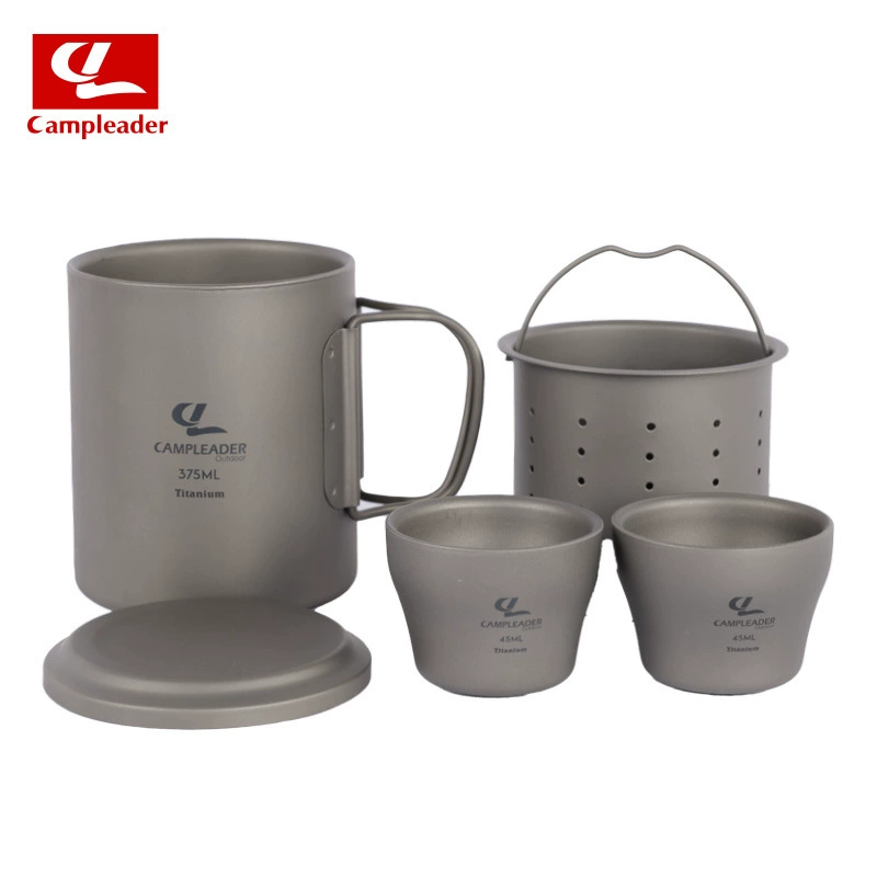 Travel handheld tea set, tea cup, 5 pieces