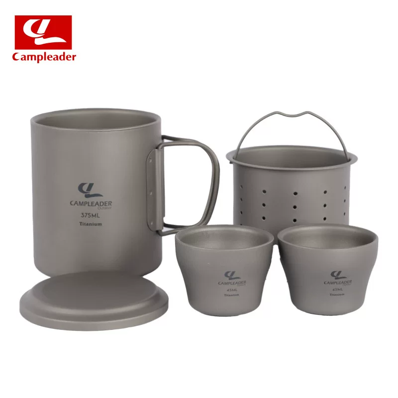 Travel handheld tea set, tea cup, 5 pieces