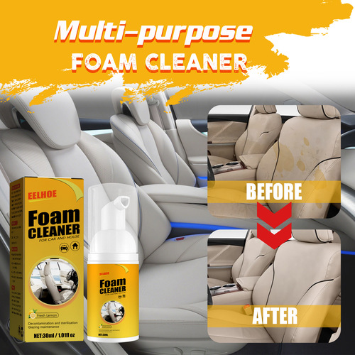 EELHOE multifunctional foam cleaner automotive supplies decontamination interior leather seat steering wheel cleaner
