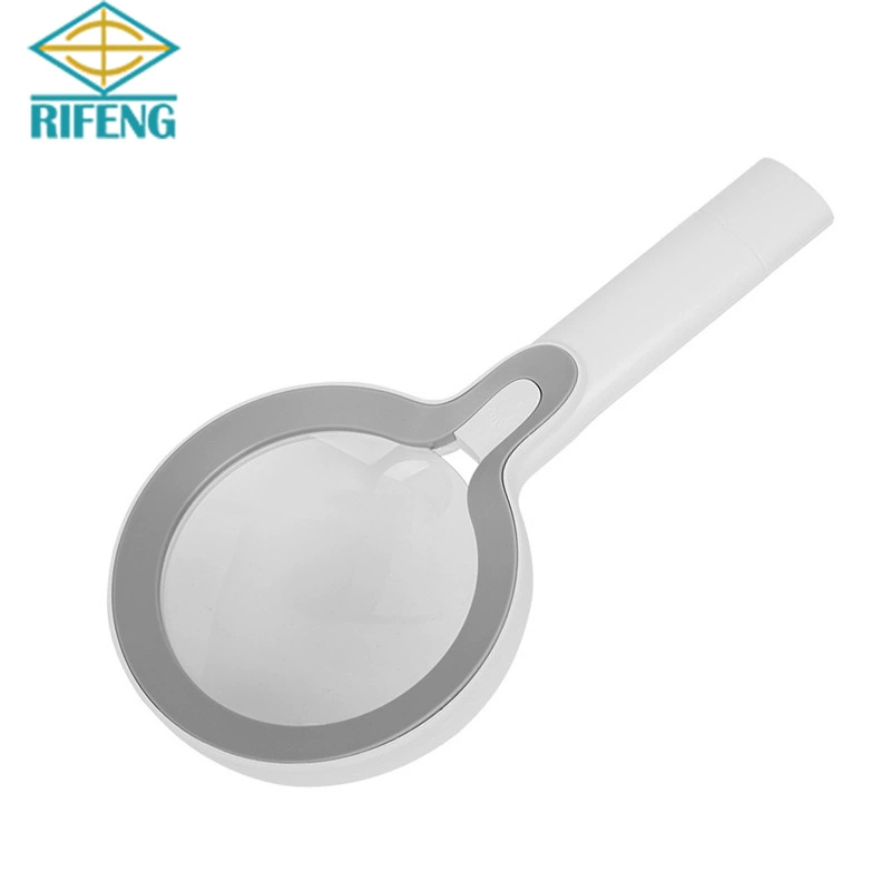 Заводское большое зеркало 29 светодиодных фонарей трехблочные регулируемые акриловые линзы пожилые люди для чтения газеты антикварная идентификационная Лупа