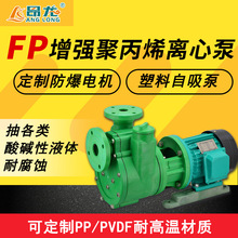 FP增强聚丙烯离心泵 4KW/3KW离心化工泵 经久耐用聚丙烯化工泵