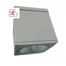 工厂专业批发方形防水明装筒灯外壳套件方形筒灯配件