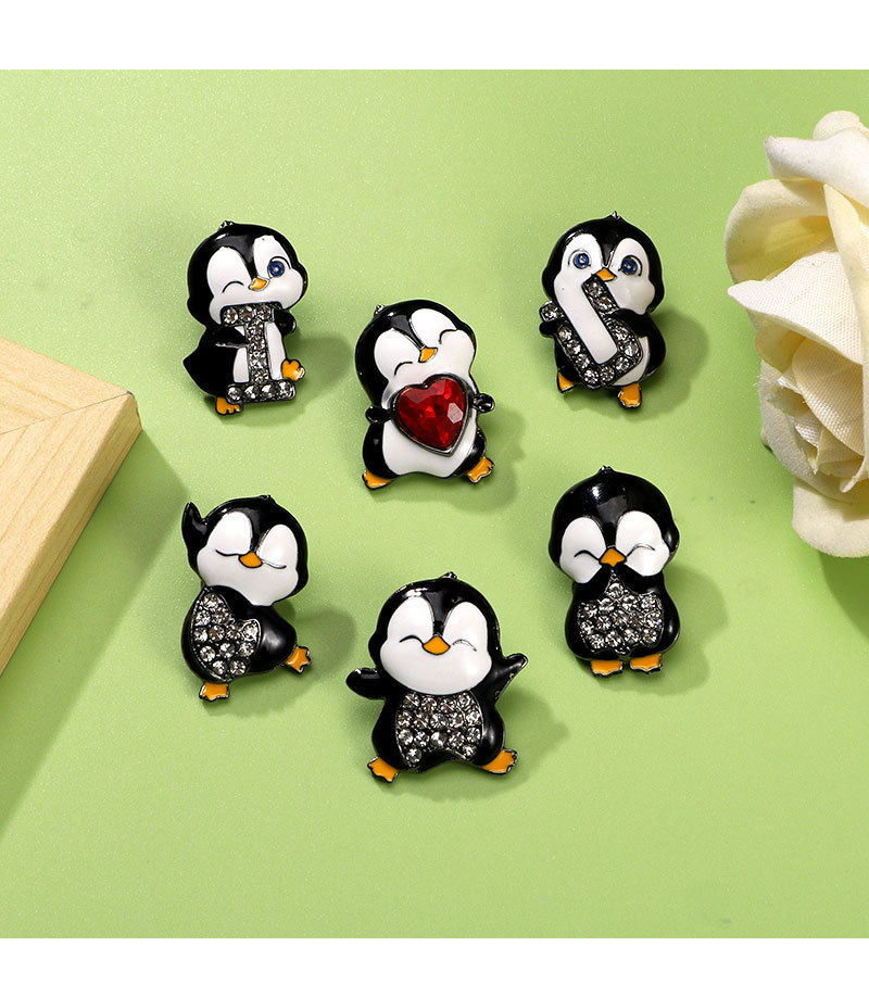 Casual, Daily Occasion Cute Pin Penguin Alloy Enamel Unisex Brooches