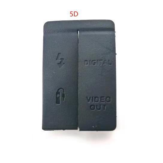 Adecuado para Canon 5D2 5D3 50D 500D 550D 60D 650D 700D enchufe de cuero USB caucho