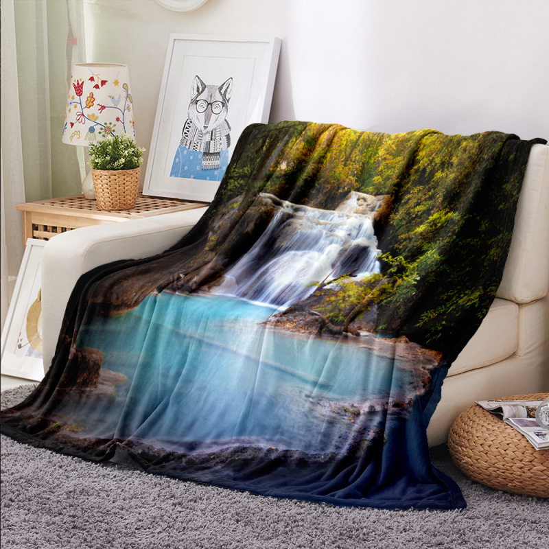 2021 Manufacturer Waterfall Series Flannel Modern Simple Forest Waterfall Personalized Special Llflr1073 2021 Manufacturer Waterfall Series Flannel Modern Simple Forest Waterfall Personalized Special Llflr1073
